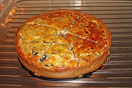 Schafskäse - Zucchini - Quiche 11