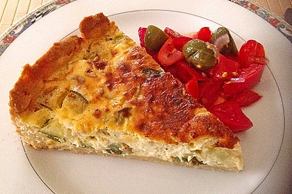 Schafskäse - Zucchini - Quiche 75