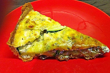 Schafskäse - Zucchini - Quiche 136