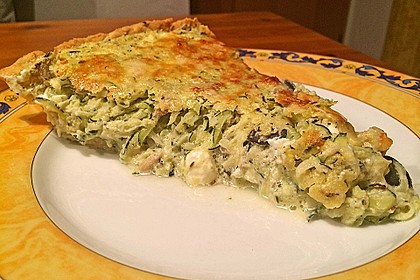 Schafskäse - Zucchini - Quiche 112