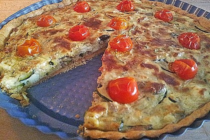 Schafskäse - Zucchini - Quiche 71