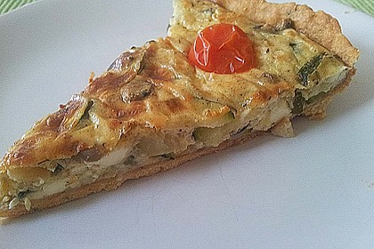 Schafskäse - Zucchini - Quiche 131