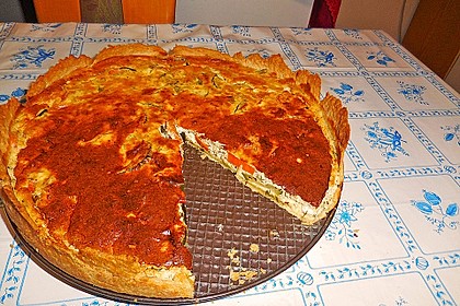Schafskäse - Zucchini - Quiche 51