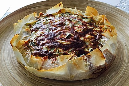 Schafskäse - Zucchini - Quiche 111