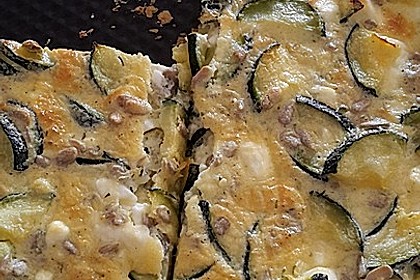 Schafskäse - Zucchini - Quiche 84
