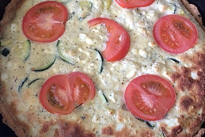Schafskäse - Zucchini - Quiche 92