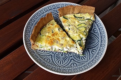 Schafskäse - Zucchini - Quiche 89
