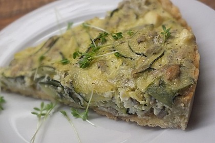 Schafskäse - Zucchini - Quiche 24
