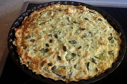Schafskäse - Zucchini - Quiche 96