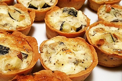 Schafskäse - Zucchini - Quiche 28