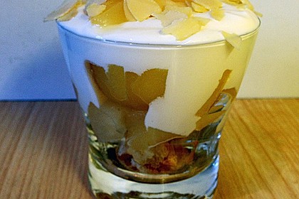 Birnen - Schmand - Schichtdessert 11