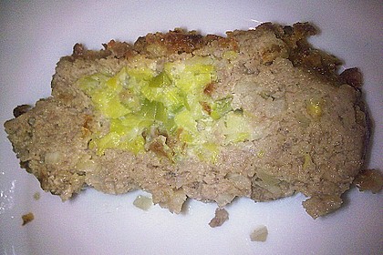 Hackbraten mit Porreef&uuml;llung 1