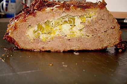 Hackbraten mit Porreef&uuml;llung 4