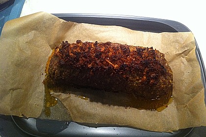 Hackbraten mit Porreef&uuml;llung 11