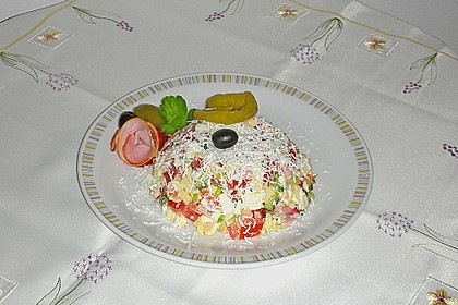 Bulgarische Sch&auml;fersalat