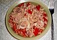 Tomatensalat mit Thunfisch