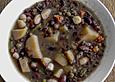 Suppe aus H&uuml;lsenfr&uuml;chtemischung