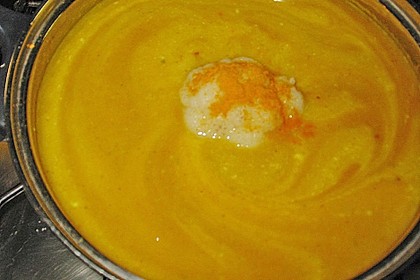 Blumenkohlsuppe indisch Art