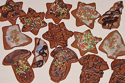 Knusprige Weihnachtskekse / Nikolauskekse zum Ausstechen 11