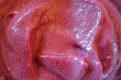 Fruchteis mit Tofu