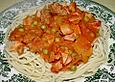 Spaghetti mit Sauce - Allerlei