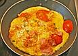 Omelett mit Tomaten und K&auml;se
