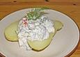 Folienkartoffeln mit Matjes