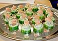 Gurke - Lachs - Pralinen