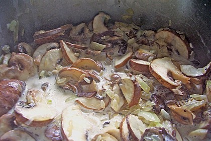 Champignon - Rahmsoße 1