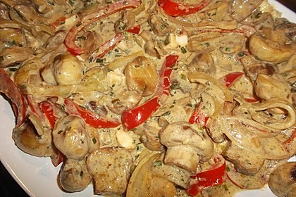 Champignon - Rahmsoße