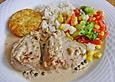 Schweinefilet mit gr&uuml;nem Pfeffer