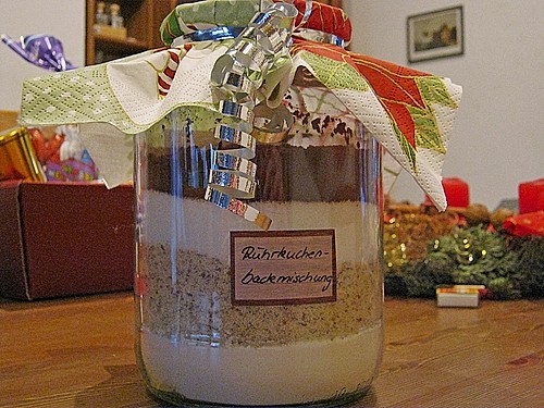 Backmischung im Glas - süße Geschenke selber machen Lecker