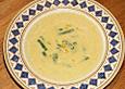 Gr&uuml;ner Spargel - Mais - Cremesuppe