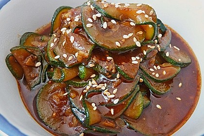 Geschmorte Zucchini