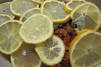 Seelachsfilet sizilianische Art 6