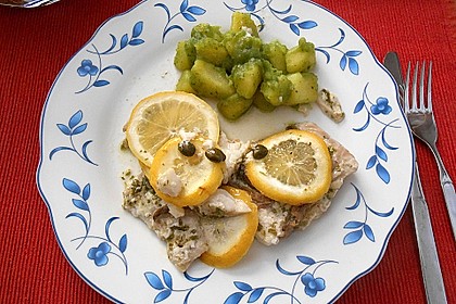 Seelachsfilet sizilianische Art 3
