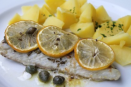 Seelachsfilet sizilianische Art