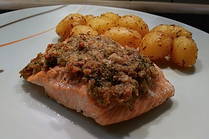 Wildlachsfilet mit Walnusskruste 3