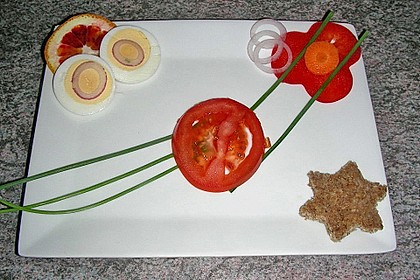 Salatsauce mit einem leichten Blutorangengeschmack f&uuml;r Blattsalate 2