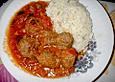 Hackfleischkl&ouml;&szlig;chen - Ragout auf ungarische Art