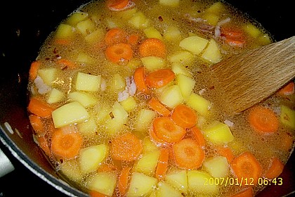 Saure Kartoffelst&uuml;ckchen
