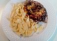 Putenschnitzel - J&auml;gerpfanne