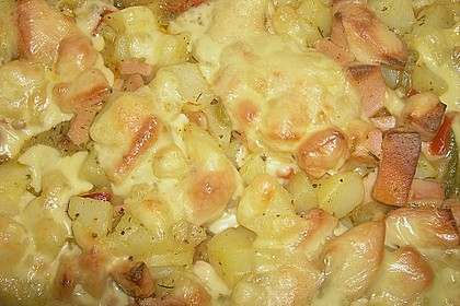 SABO - knoblauchiger Kartoffelwurstauflauf 4
