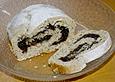 Quarkstollen mit Mohn