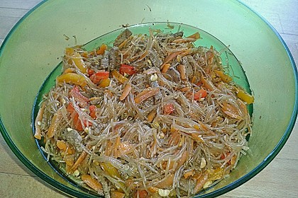 Chinesischer Glasnudelsalat 7