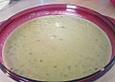 Frische Erbsensuppe