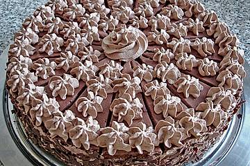 Mousse au Chocolat - Torte