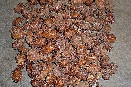 Gebrannte Mandel mit Amaretto aus der Mikrowelle 6