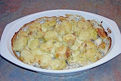 &Uuml;berbackene Kr&auml;uter - Kartoffeln 1