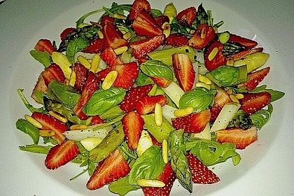 Spargel - Erdbeer - Salat 21